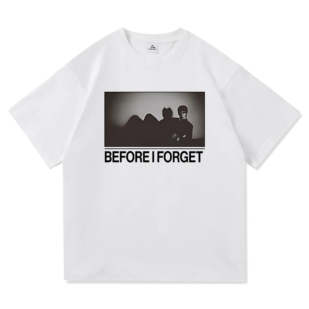 The Kid Laroi Before I Forget Tee Shirt 2026 New Album Menwomen Clothing Harajuku High Quality Tops TShirts Vintage