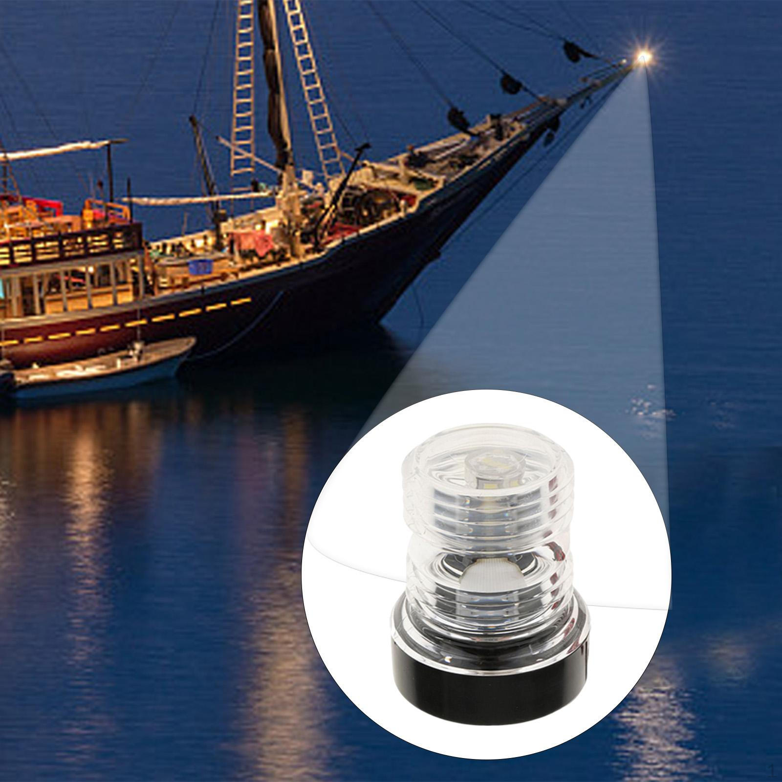 Marine Boat Yacht Light Round Degree White LED Anchor Navigation