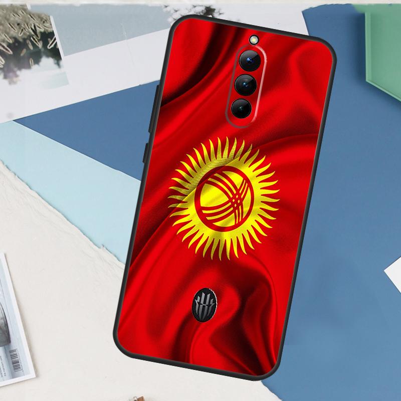 Kyrgyzstan Flag Case For ZTE Nubia Red Magic 10S 11 10 9 8 8S 9S Pro Plus 6 7 6S 7S Pro 5G 6R 10 Air Cover