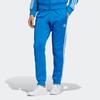 Adidas Side Stripe Joggers With Cuff Men Bottoms Blue ED6058