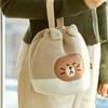 LINE FRIENDS Kitten Brown Bucket Bag