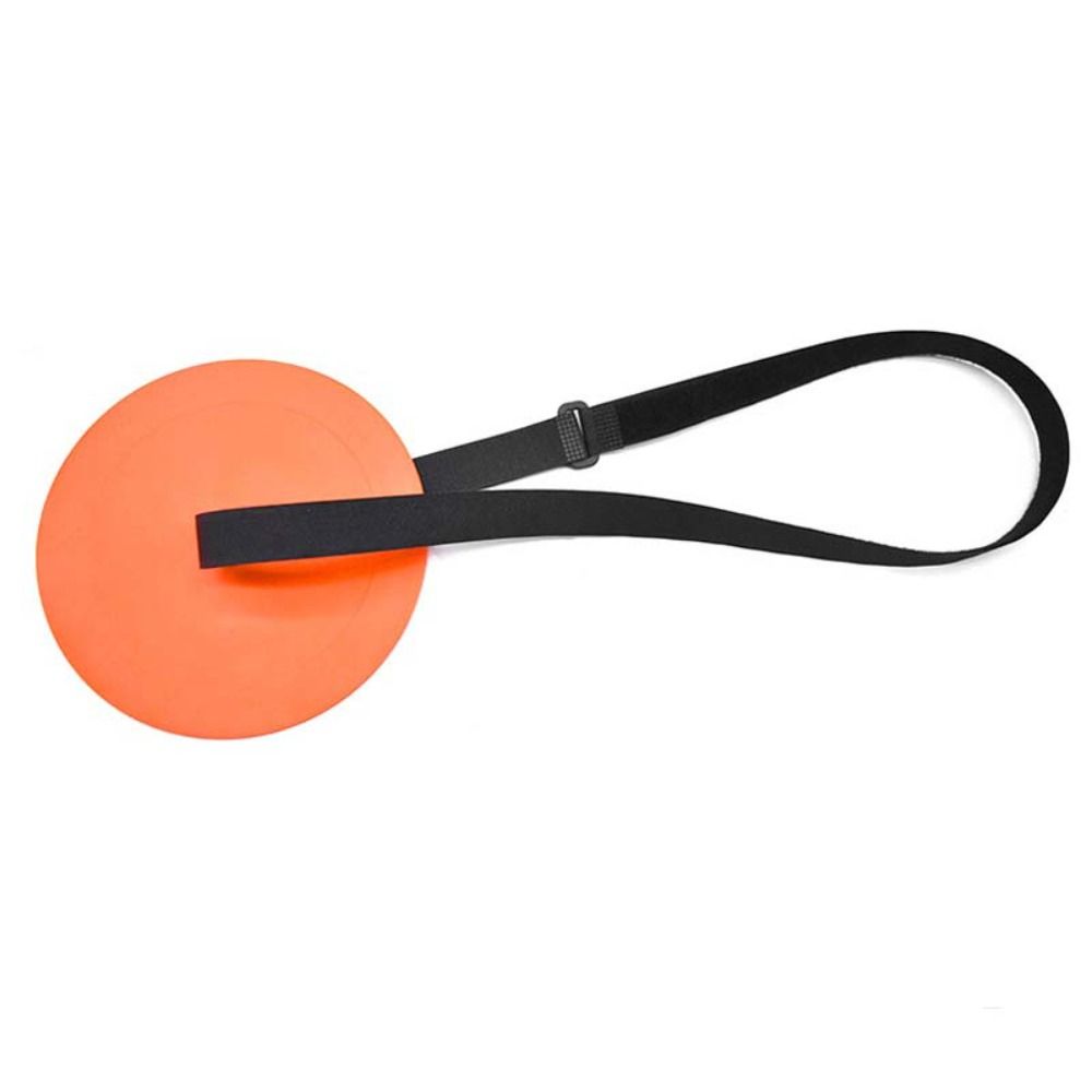 Adjustable Tape Soccer Training Discs Flat Spot Markers TPE Material Soccer Goal Target Professional Colorful