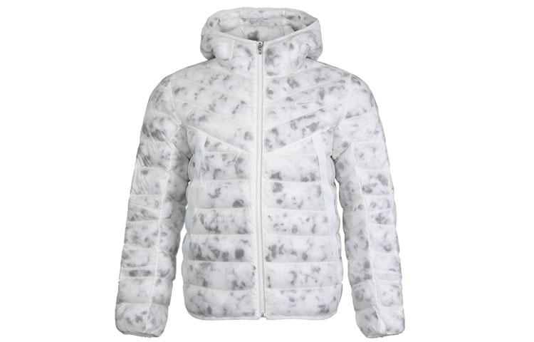 Nike Puffer Jackets Men s Mountain Peak White Hooded Moderate Other CU7713-100 L