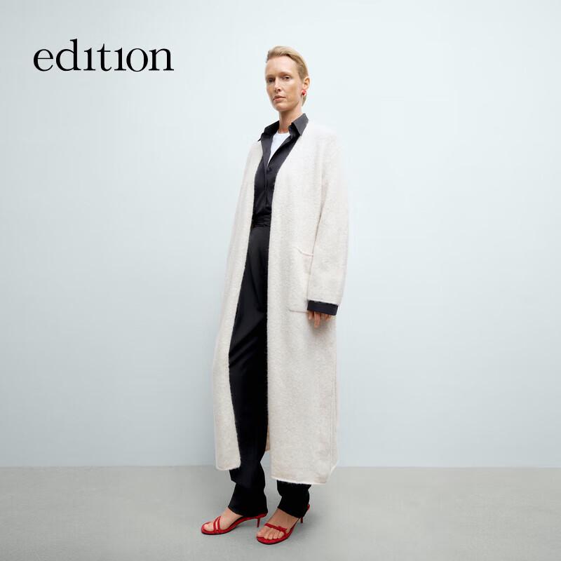 

Женский длинный шерстяной кардиган Edition с пришитыми вручную пайетками M