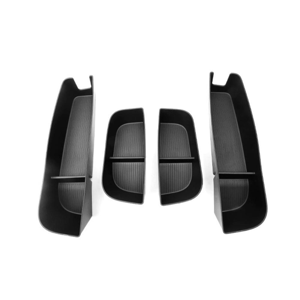 4PCS Door Side Storage Box Front Rear Door Handle Armrest Tray Organizer For XPENG For G6 For G7 2025-2025 TPE