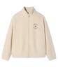 Wacky Willy Women'S Shearling Zip-Up Blouson Cream