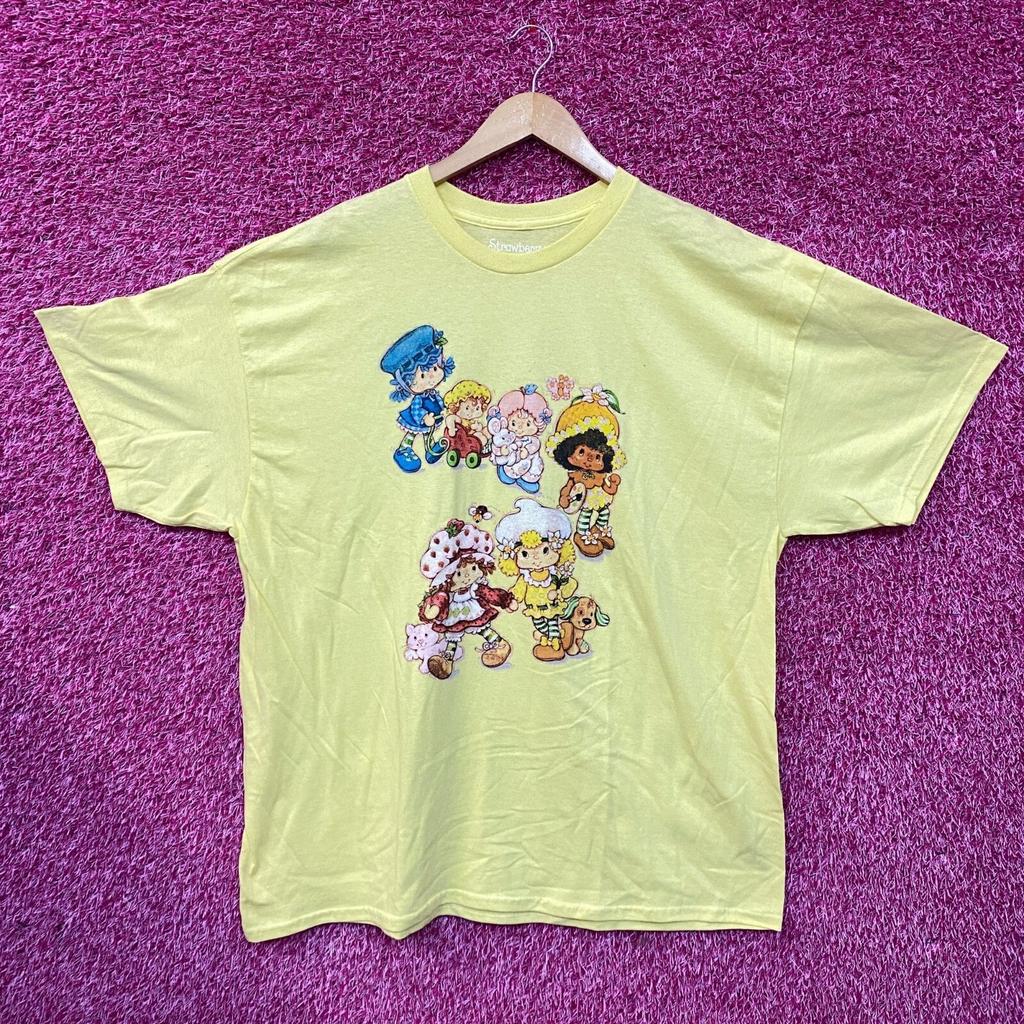 T-shirt Grafica Dolce Passeggiata Amici Strawberry Shortcake