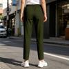 Damen Freizeit Hose mit elastischem Bund Leichte Sommerhose mit Taschen Kordelzug Jogger Stil Lockerer Schnitt