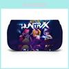 Hunter Witch Girl Group Kpop Double Layer Pen Case With Oxford Material For School And Office Use