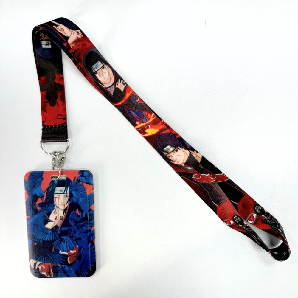 Anime Kreslený Držák na Identifikační Kartu Klíčenky Šňůrka na Krk Pro Průkazku Anime Držák na Kreditní Kartu Klíčenka Popruhy