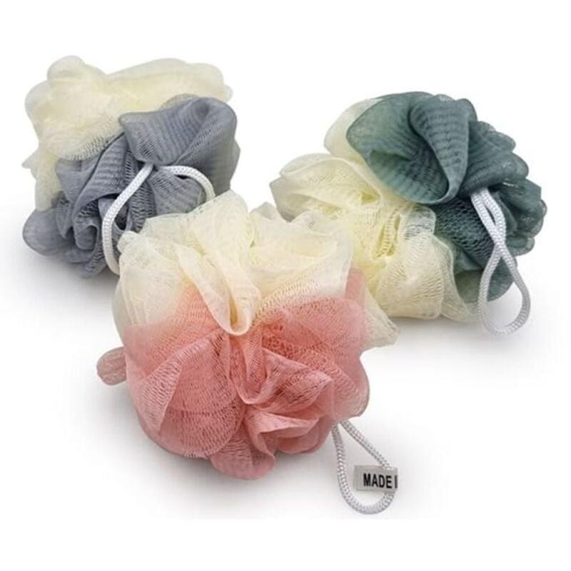 

Shower towel bubble bath