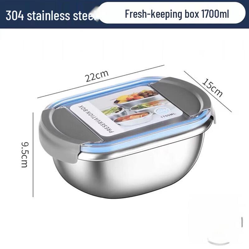 

ZISIZ 304 Stainless Steel Oval Vacuum Insulated Lunch Box