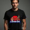 London T-shirt Uk Capital City Landmarks Marathon Latest Top New Men's Gift Tee