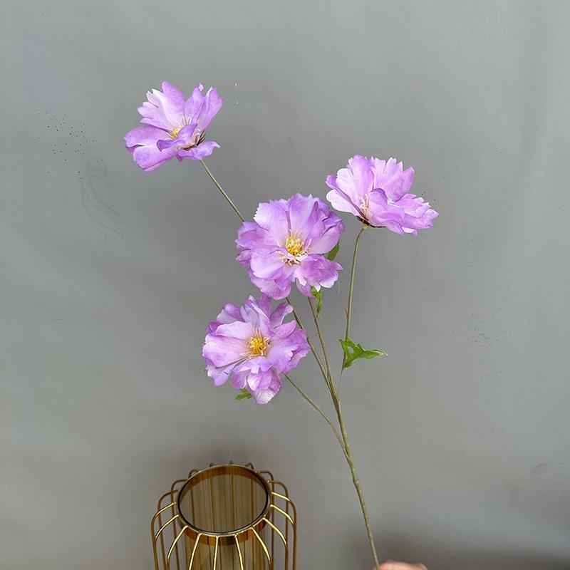 1pc Artificial Flower Stem, Valentine Day, Gift Gifts Birthday Graduation,Garden Decor,Outdoor Plant,Gardening,Fake Flowers