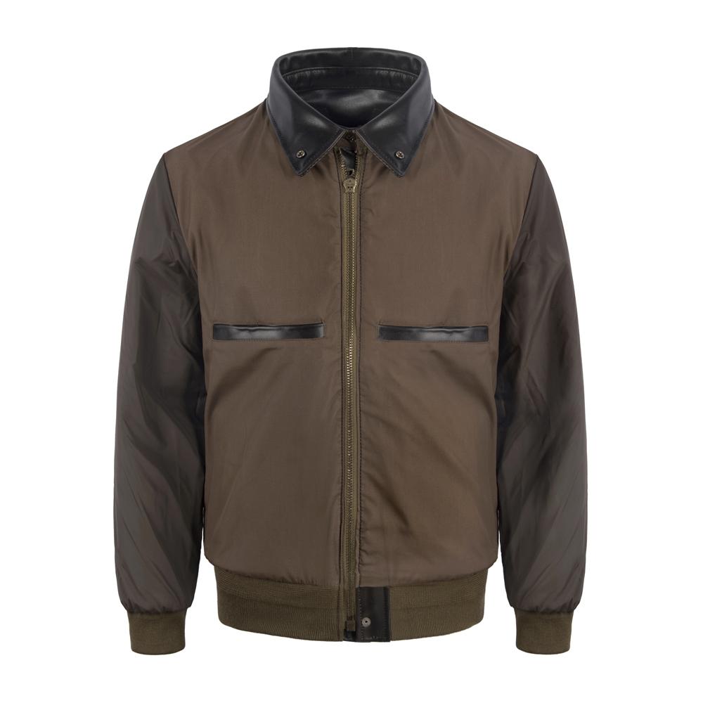 Men Leather Jacket Genuine Cow A2 Flight Suit Man Aviator Bomber Coat Men's Leather Jackets Spring Autumn