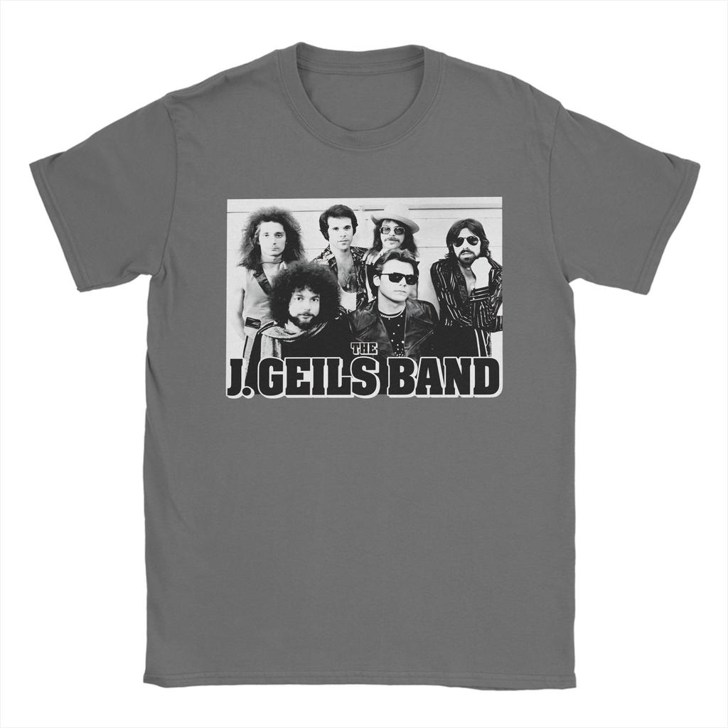 Herren Damen The J Geils Band T-Shirt Baumwolle Grafikdruck T-Shirts Kleidung Outfits