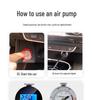 Portable 12V Electric Dual Cylinder Car Tire Inflator Pump