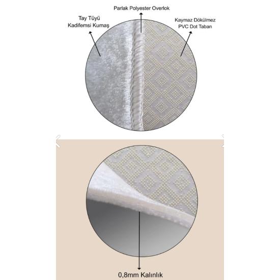 Digital Printing Washable Non-Slip Floor Living Room Carpet Kitchen Carpet Hallway Carpet