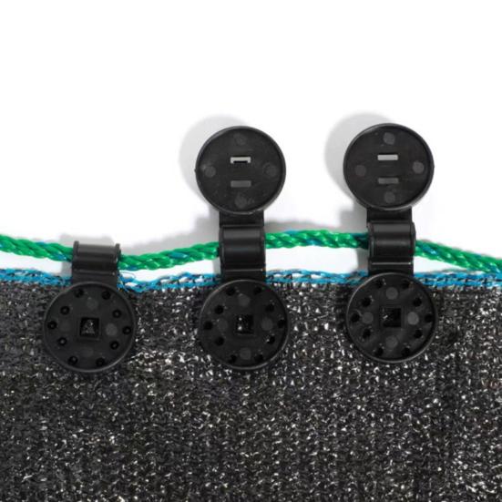 Clips de Fixação de Lona de Sombra Heavy Duty Lock Grip À Prova de Vento Grampo de Toldo Reutilizável Clips de Tenda para Rede de Jardim Rede de Sombra para Estufa