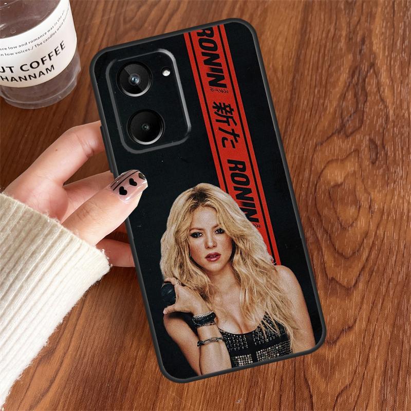 Singer Shakira For Realme GT6 GT7 Pro 10 11 12 13 14 15 Pro Plus C55 C71 C65 C63 C61 C53 C67 C35 C75 Case