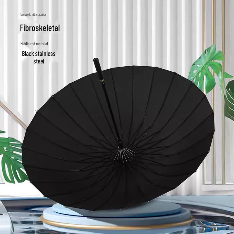 Oujie Wang 24-Rib Automatic Windproof Business Umbrella