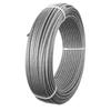 4.76 mm Wire Rope Kit, 61 m Length, 304 Stainless Steel Wire Cable, 7.1 kN Breaking Strength, 7 x 7 Strands Construction, Steel Cable for Deck Railing