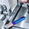 90 Degrees Chamfer End Mill 2 Flute Blue Coating Tungsten Steel Cemented Carbide Router Bit
