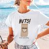 Printed T-Shirt Casual Cartoon Pattern Summer Women's Clothing 2025 Fashion Retro Printed Round Neck Short Sleeved T-Shirt