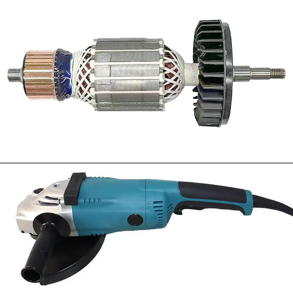 180 Angle Grinder 201*79mm Angle Grinder Rotor Tools Spare Parts Plastic Components Power Tool Accessory Repair Parts