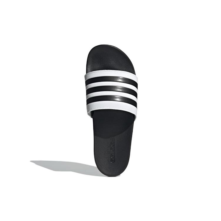New Adidas Adilette Comfort Slides Cloud White Core Black GZ5893