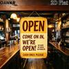 Vintage Were Open Poster for Outdoor Use Metal Tin Sign Come On In Metal Signs for Pub Bar Shop Restaurant Wall Decor Plaques
