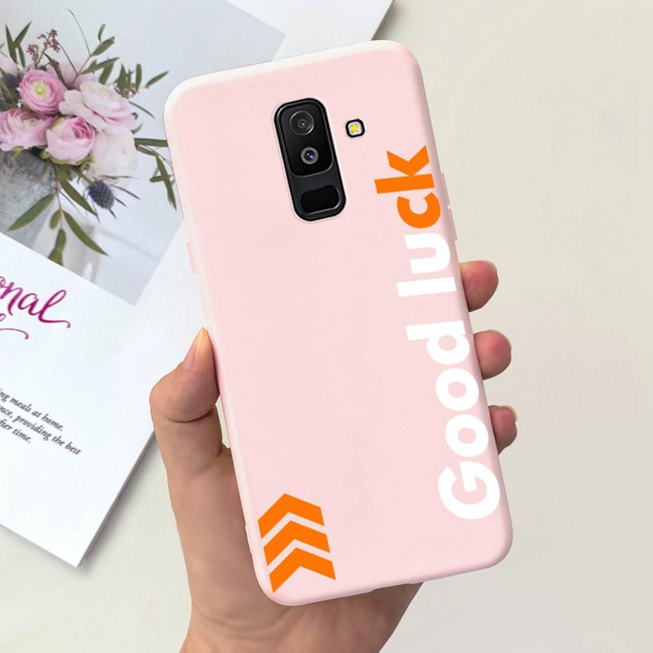 Fashion Case For Samsung Galaxy A6 Plus 2018 Soft Silicon TPU Back Cover For Samsung A6 2018 A 6 A6+ A6plus Phone Cases