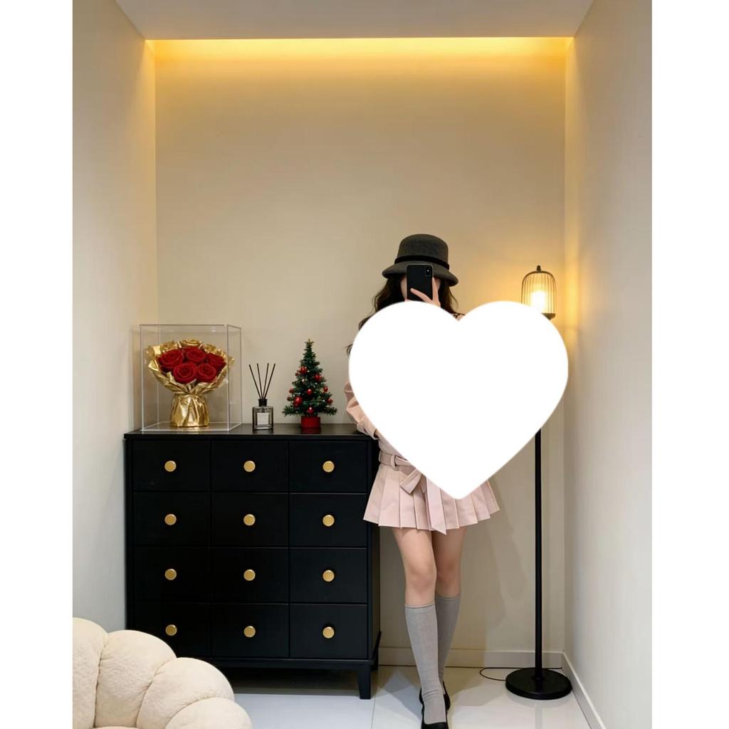 Korean Fashion Stand-Up Collar Pleated Trench Coat for Women - Simple, Sweet, and Versatile Autumn Design