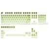 Gradient Green Keycaps Matcha Green Side Engraved Translucent Oem Pbt Keycaps 134Keys Chinese Charm Oriental Tea Diy Keycaps