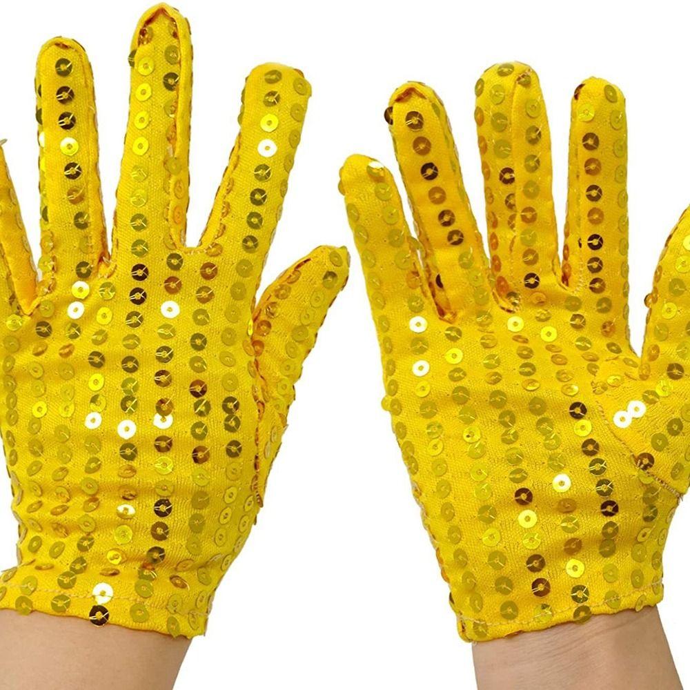 Gloves Party Gloves Cosplay Gloves Women Gloves Shinning Mittens Sequined Gloves Kids Gloves