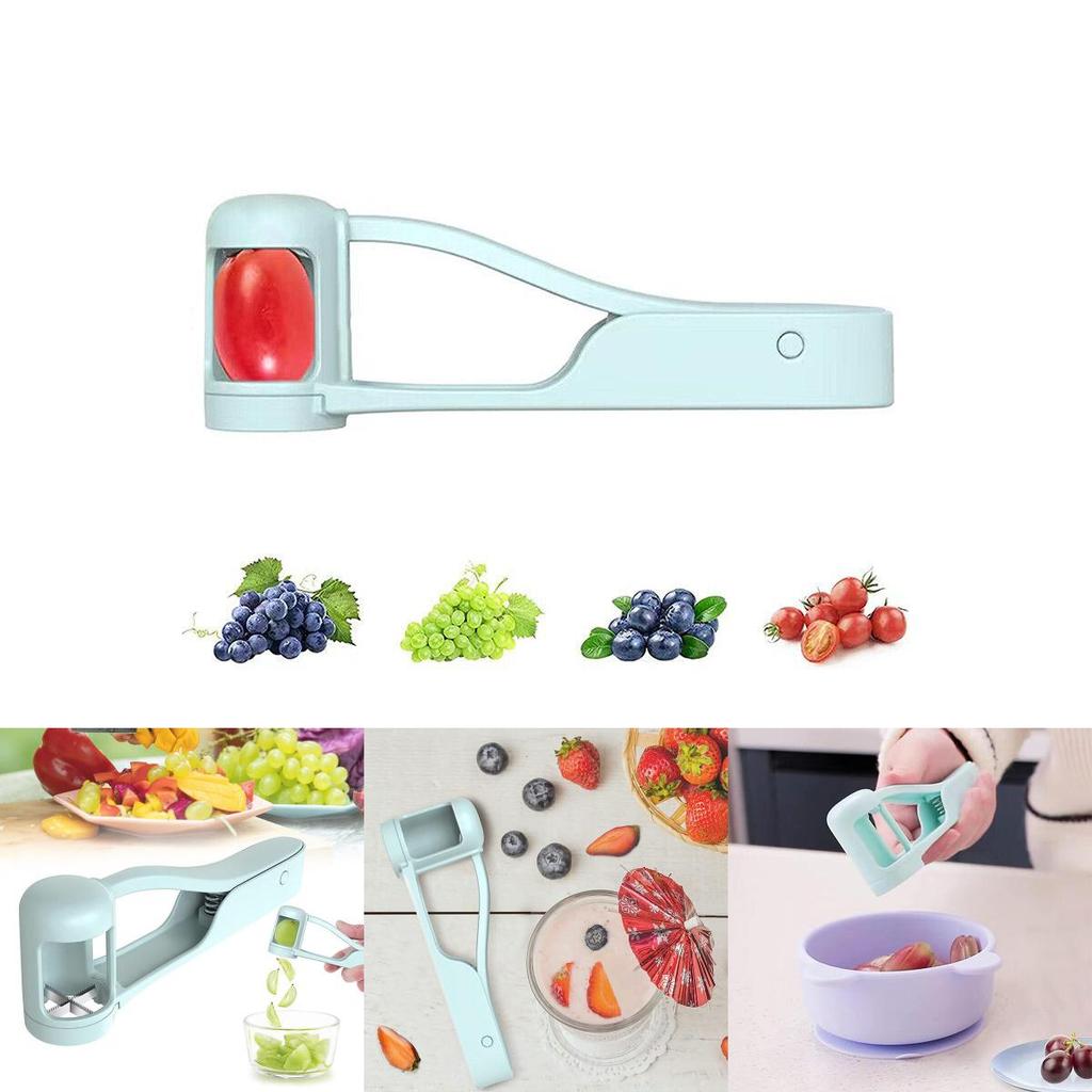 Modernes Schlichtes Design Traubenschneider Traubenschneider Mit Edelstahlkonstruktion In Hellblau