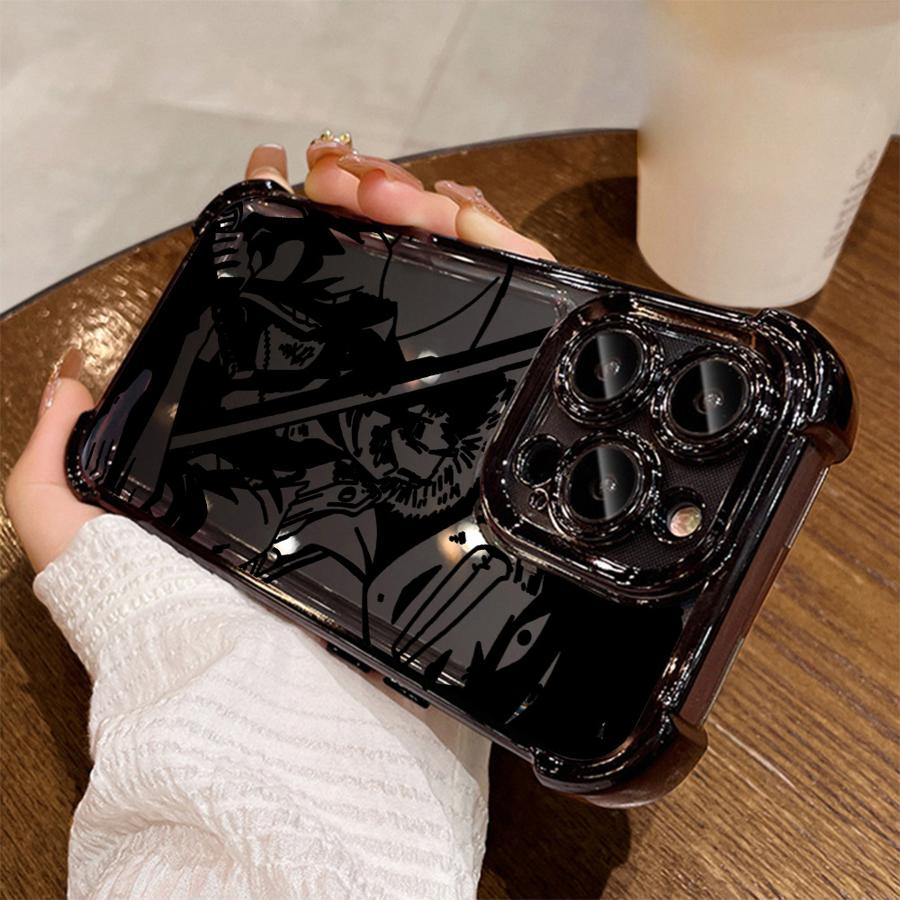 Anime Ones Pieces Case for iPhone 16 15 16Plus XS MAX 13 15Pro Max 11Pro XR 12 14 Pro 11 Clear Cover