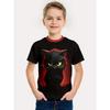 T-shirts imprimés 3D d'animaux créatifs amusants pour enfants à manches courtes, vêtements d'été à la mode, confortables, amples, polyvalents, t-shirt casual sportif