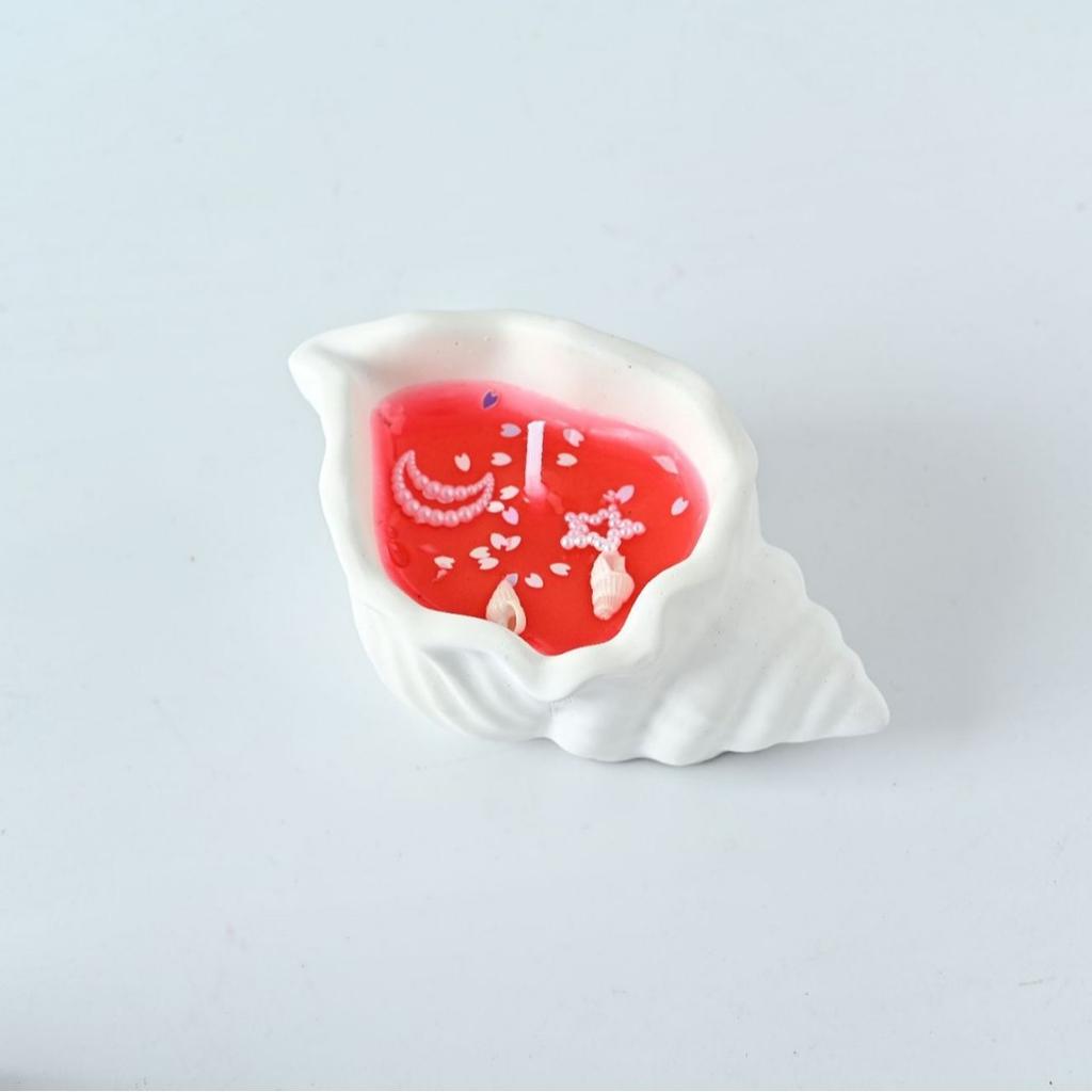 Gift Box, High-end Conch Aromatherapy Candle, Jelly Wax, Creative Handmade Gift, Souvenir Ornament, Atmosphere Fragrance