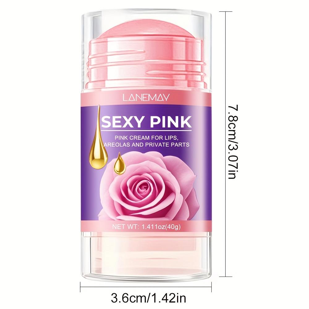 Cremă Secretă pentru Femei Lanemay cu Vitamina E și Extract de Trandafir - Iluminatoare și Translucidă Bej Deschis, Îmbunătățește Pielea Aspra Cremă pentru Îngrijirea Zonei Intime Feminine