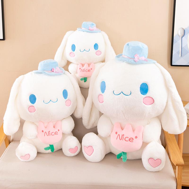 Cute Cinnamonroll Dog Plush Toy - Adorable Anime-Inspired Dog Doll