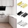 Aluminum Alloy Edge Banding Invisible Handle for Kitchen Cabinet and Wardrobe Doors