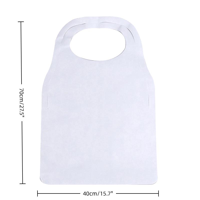 10/20 Pcs Disposable Apron Hotpot Oil-Proof Anti-Fouling Adults Portable Cleaning Cooking Non-Woven Waterproof Supplies