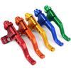 Motorcycle Short Stunt Clutch Lever 22mm 7/8" Labor Saving Clutch Levers Adjustable CNC for Grom Dirt Pit Bike Enduro Motocross Supermoto Street