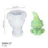 2024 Christmas Gnome Candle & Tree Diffuser Mold: 3D DIY Silicone for Plaster & Stone