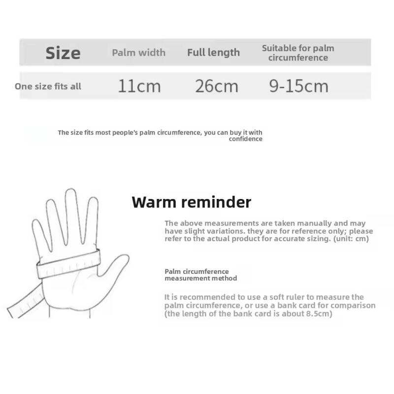 Winter Men's Warm Drawstring Skiing Gloves Anti Slip Inner Side Outdoor Cycling Waterproof Sports Gloves Touch Screen Gloves