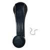 2PCS 1984-2000 For Honda Civic Left Right Driver Window Winder Crank Knob Handle Risers Automobile Winder Crank Window Handle