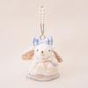 Soft Rabbit Hanging Plush Doll With Bow And Dress Decorationfor Bag And Home Decor