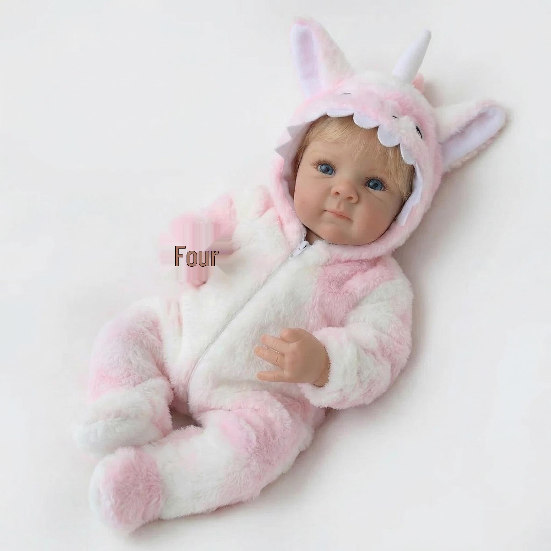 18-Inch Pink Fluffy Unicorn Bettie Doll - Realistic Children s Festival Gift 18-inch cloth body как