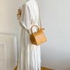 Women's PU shoulder bag  small square bag crossbody with all the matches  Korean style  student bag  luxury designer  fashion